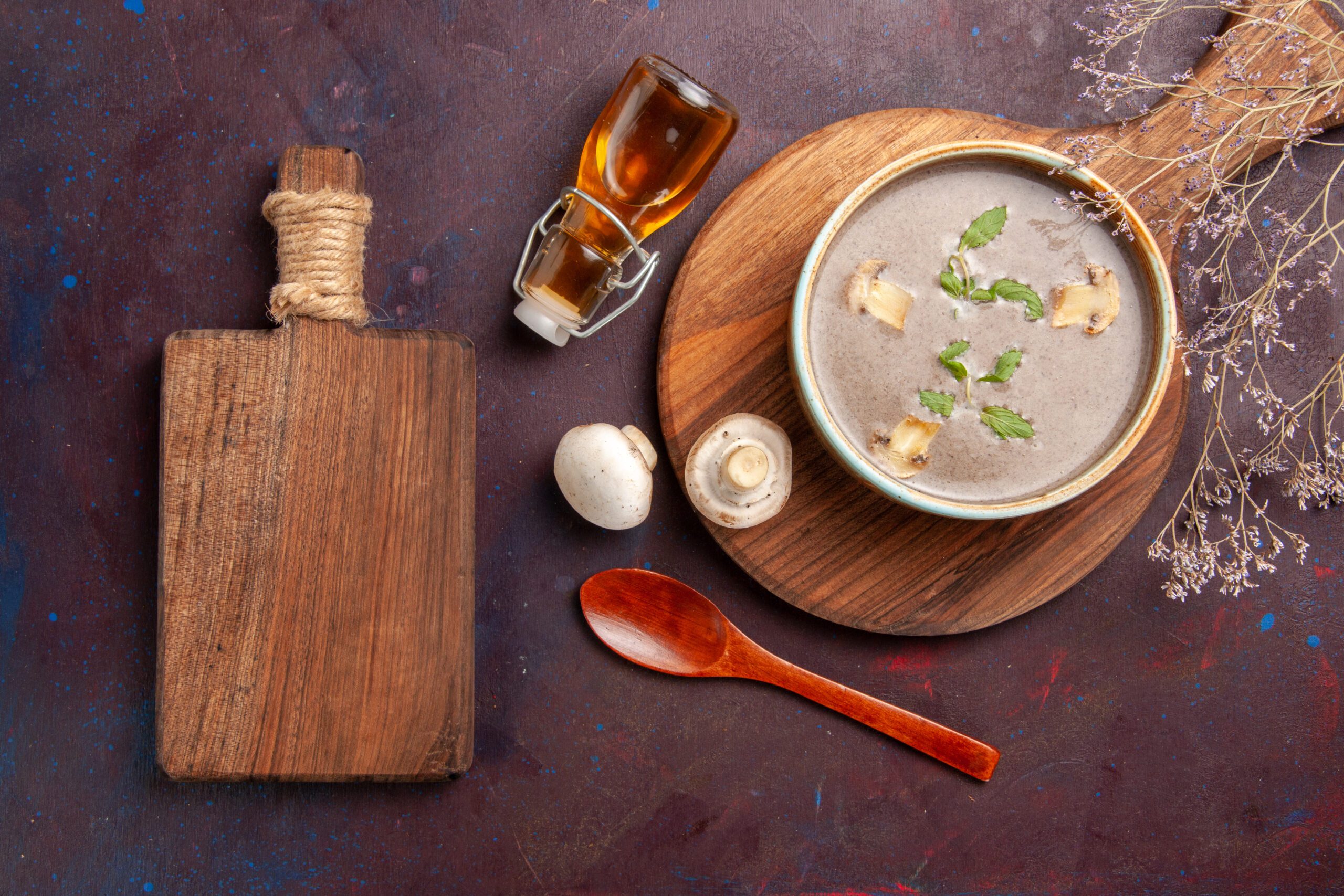 creamy mushroom soup