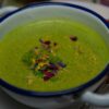 Creamy spinach soup